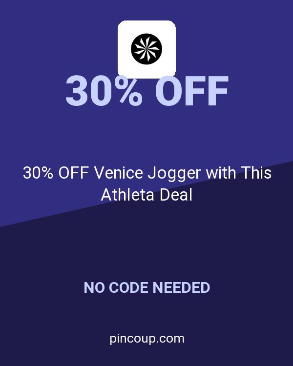 30% OFF Venice Jogger with This Athleta Deal