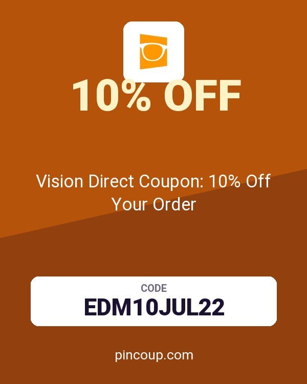Vision Direct AU: Vision Direct Coupon: 10% Off Your Order