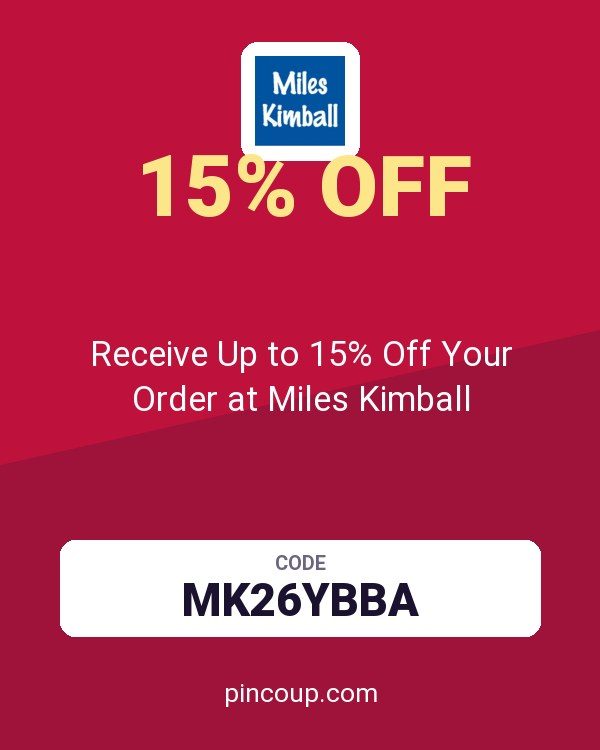 Receive Up to 15% Off Your Order at Miles Kimball