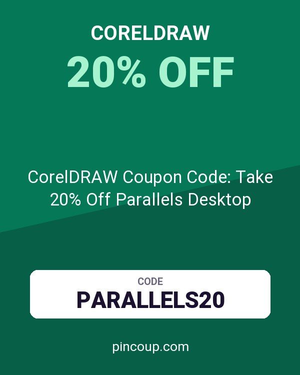 CorelDRAW Coupon Code: Take 20% Off Parallels Desktop