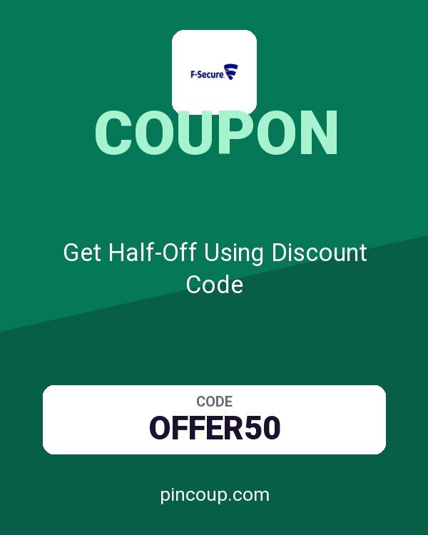F-Secure | Internet Security & VPN coupon: Get Half-Off Using Discount Code