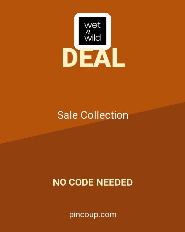Wet n Wild coupon: Sale Collection
