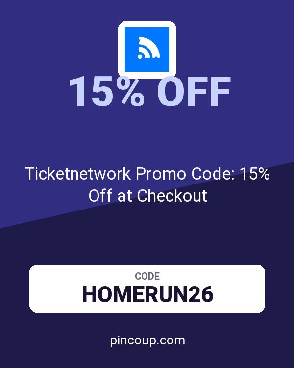 TicketNetwork.com coupon: Ticketnetwork Promo Code: 15% Off at Checkout
