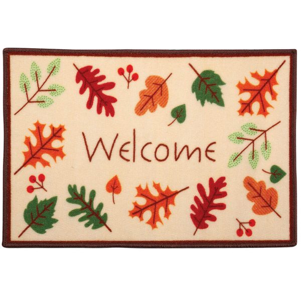 OakRidge™ Fall Welcome Rug at Miles Kimball