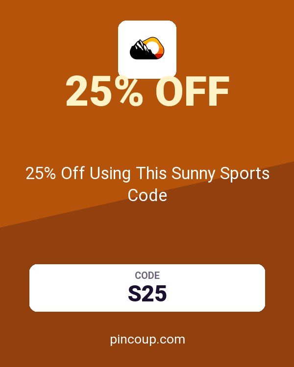25% Off Using This Sunny Sports Code