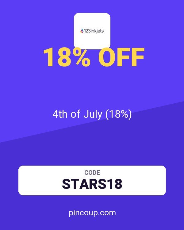 123Inkjets.com coupon: 4th of July (18%)