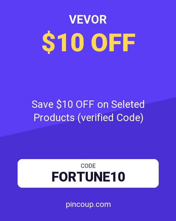 vevor coupon: Save $10 OFF on Seleted Products (verified Code)