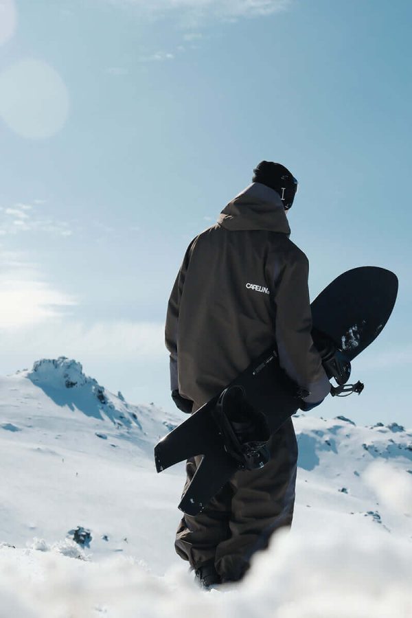 Flash Unisex Snowboard Jacket, Olive Grey / XXL at Capelin Crew Ski, Snowboard & Outdoor Gear