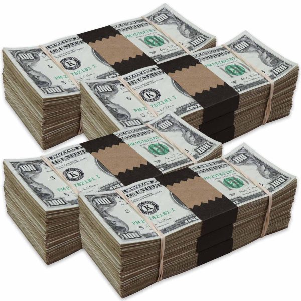 $120,000 RealAged® Full Print 1990 Series Bundle Pack at Prop Money Inc.