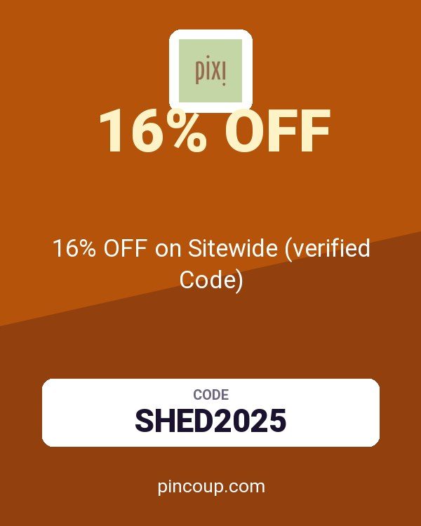 Pixi Beauty coupon: 16% OFF on Sitewide (verified Code)