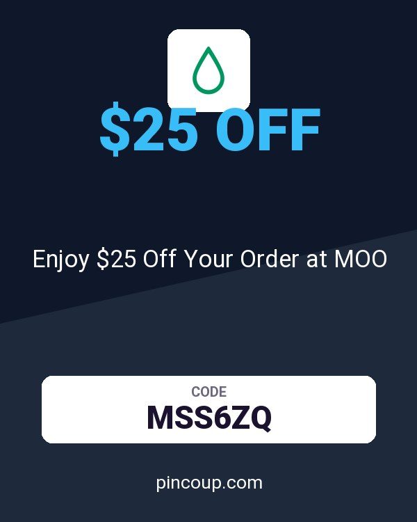 Enjoy $25 Off Your Order at MOO