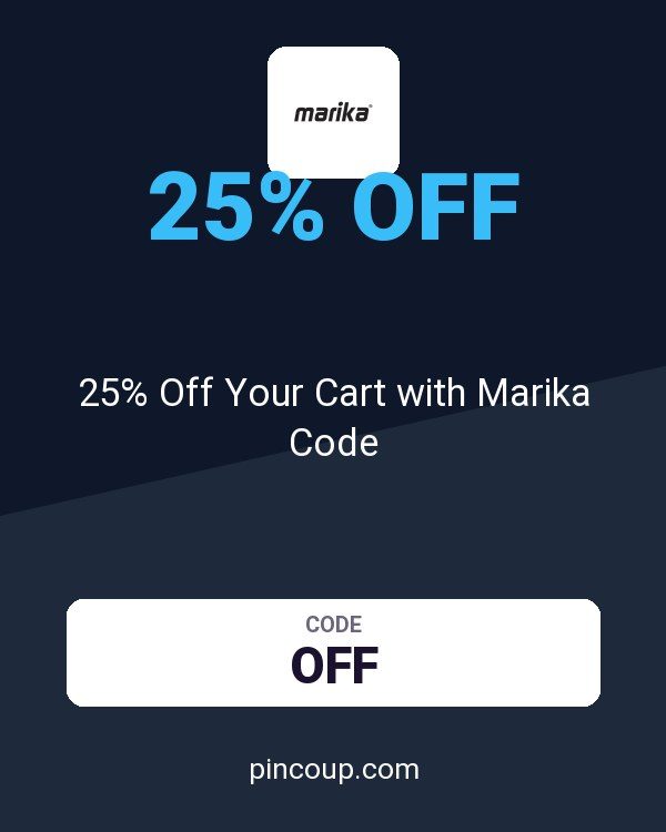 25% Off Your Cart with Marika Code