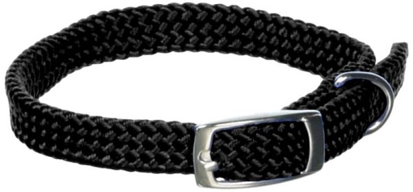 Adjustable Puppy Collar 12 Inch Black at Horse.com