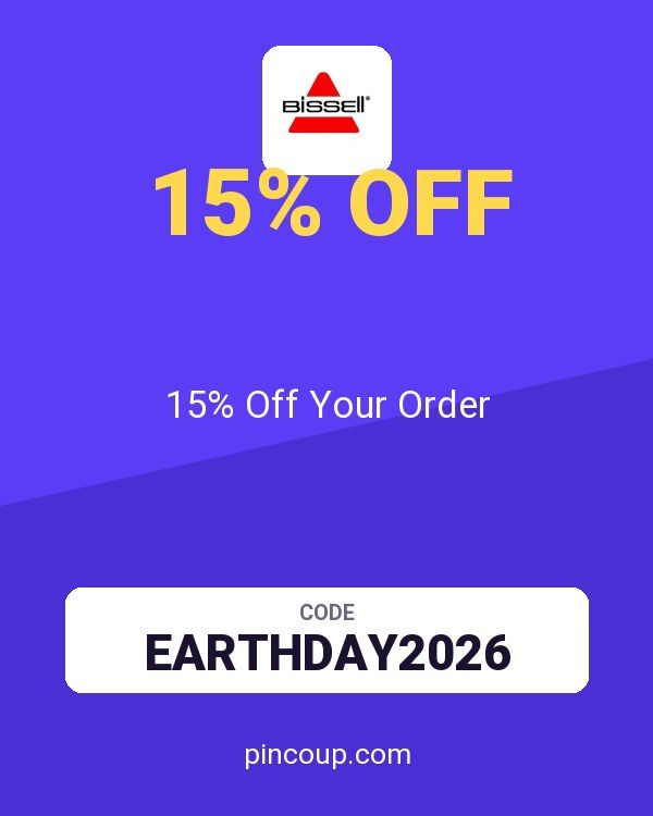 Bissell coupon: 15% Off Your Order